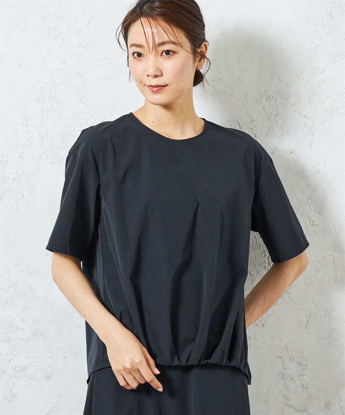 A/C DESIGN BY ALPHA CUBIC 【セットアップ対応】【はっ水・冷感】ラッシュガードブラウス_variation_2