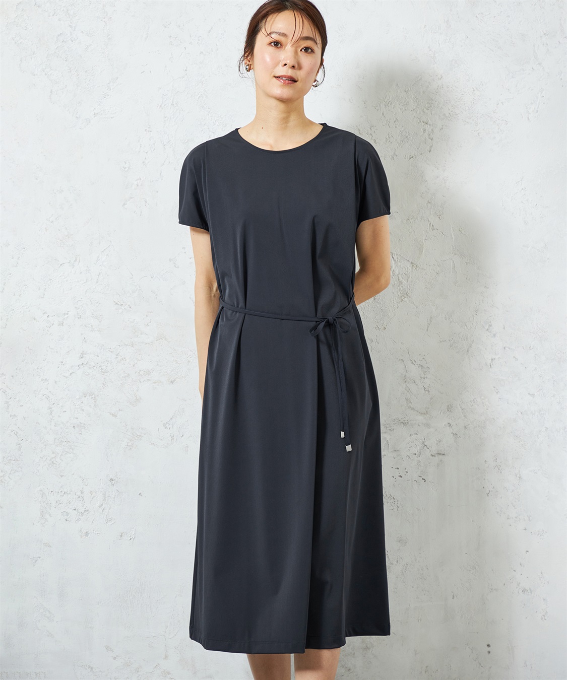 A/C DESIGN BY ALPHA CUBIC 【はっ水・冷感】ラッシュガードタックワンピース_variation_2