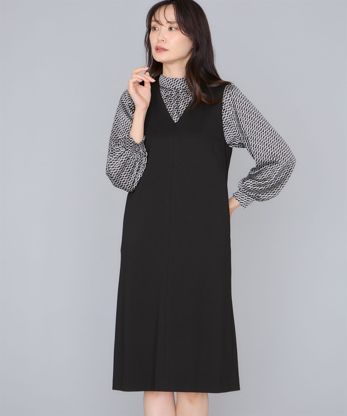 A/C DESIGN BY ALPHA CUBIC 【アルファブリック】ジャンバードレス_variation_2