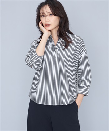 A/C DESIGN BY ALPHA CUBIC スキッパーシャツ_variationthumb_2