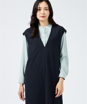 A/C DESIGN BY ALPHA CUBIC タックブラウス_variationthumb_3