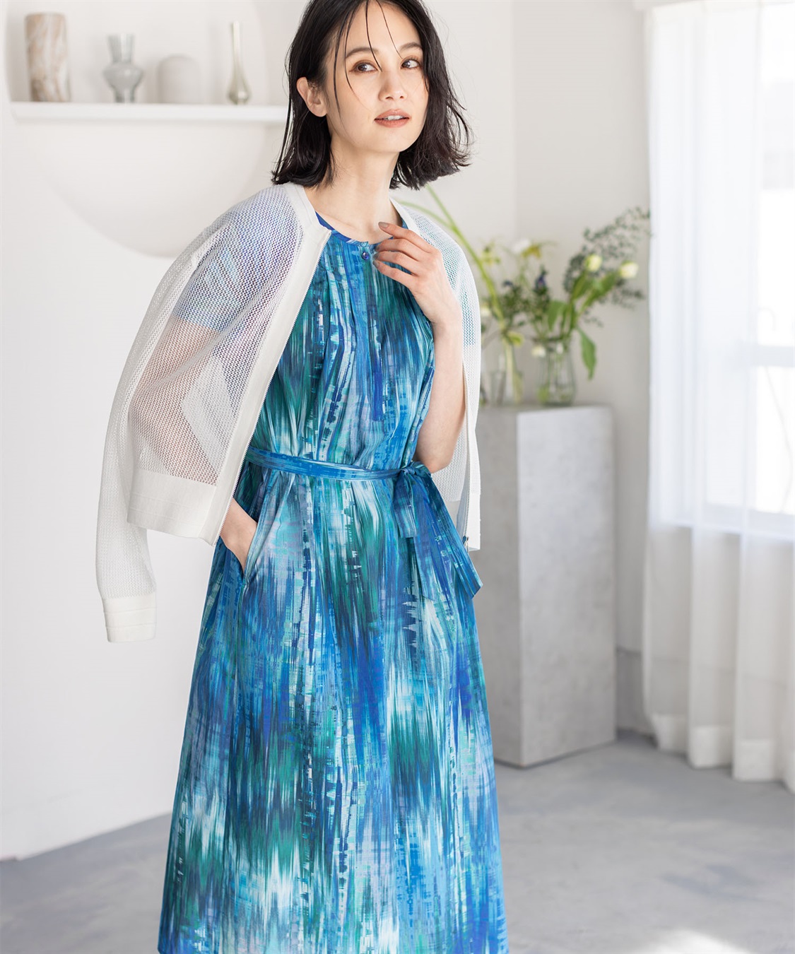 A/C DESIGN BY ALPHA CUBIC リバティワンピース_variation_1