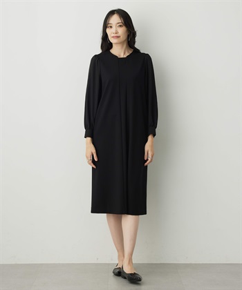 【アルファブリック】ワンピース(ブラック-9号)