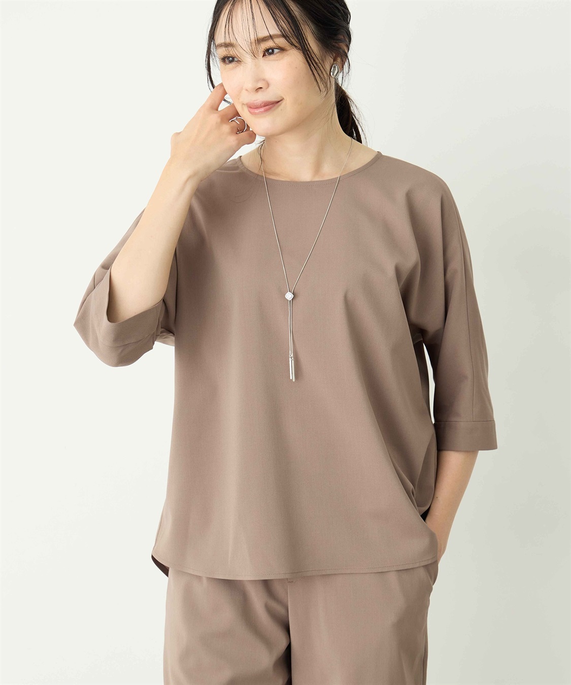 A/C DESIGN BY ALPHA CUBIC ドルマンブラウス【セットアップ対応】_variation_2