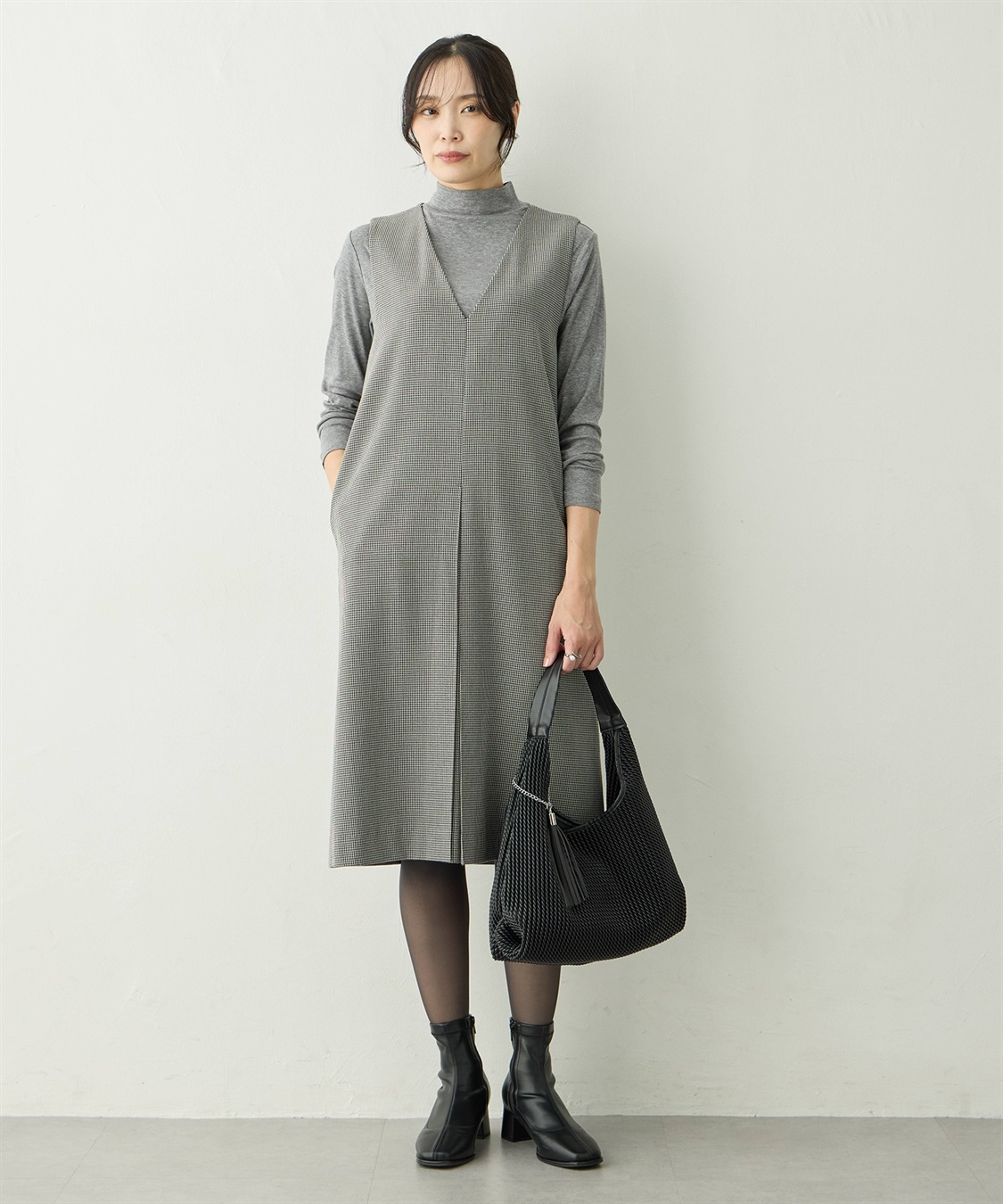 A/C DESIGN BY ALPHA CUBIC ローズオイル加工ジャンスカ_variation_1