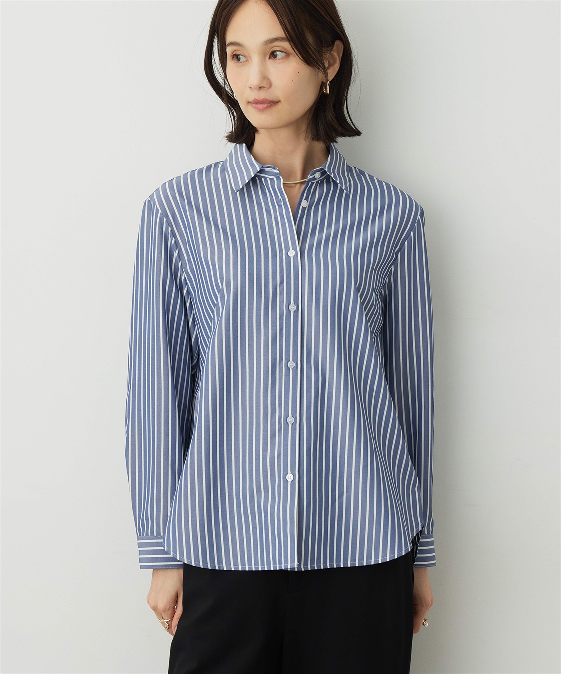A/C DESIGN BY ALPHA CUBIC ストライプシャツ_variation_3
