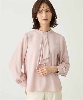 ボウタイブラウス(ピンク-9号)