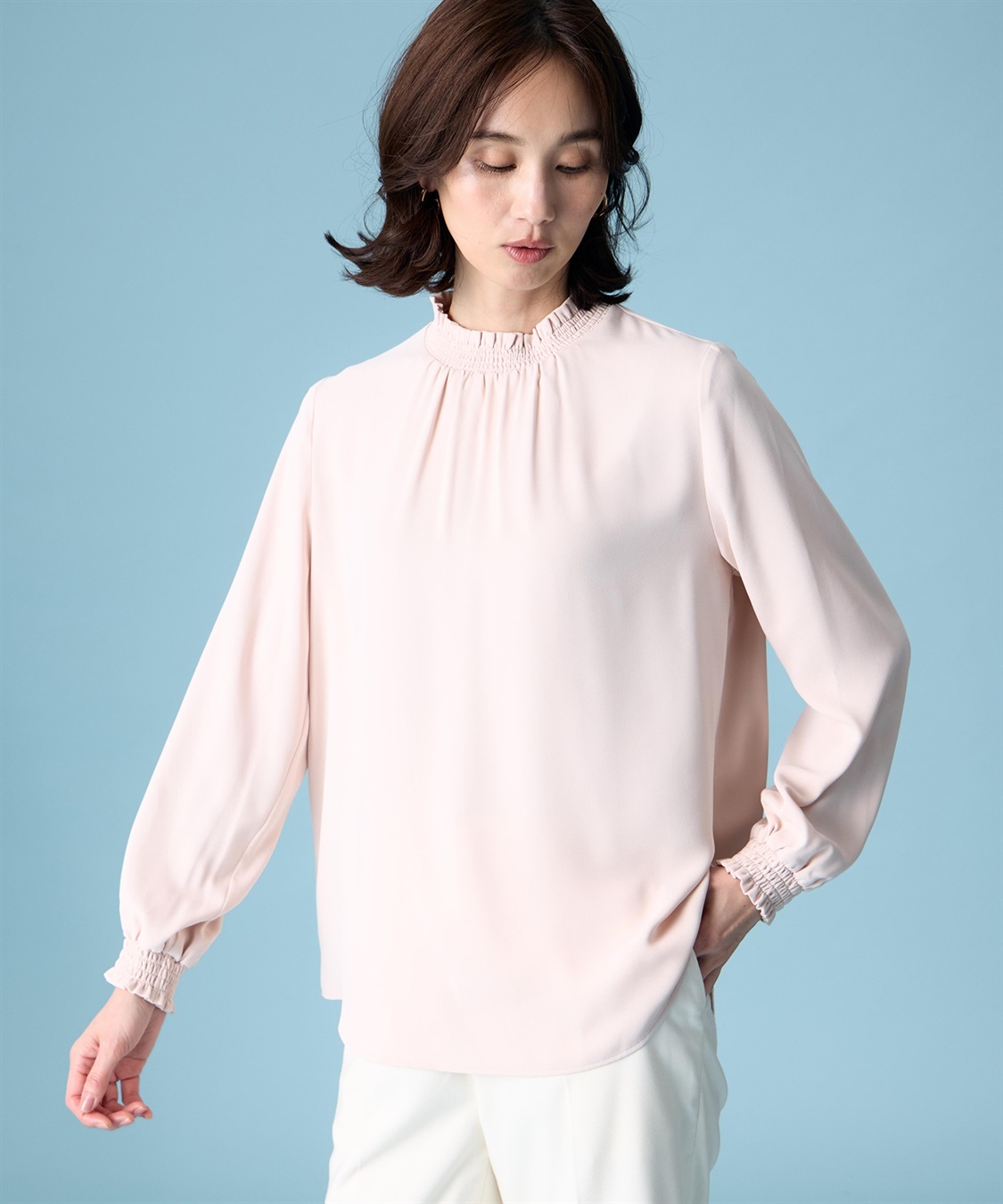 A/C DESIGN BY ALPHA CUBIC フリルブラウス_variation_2