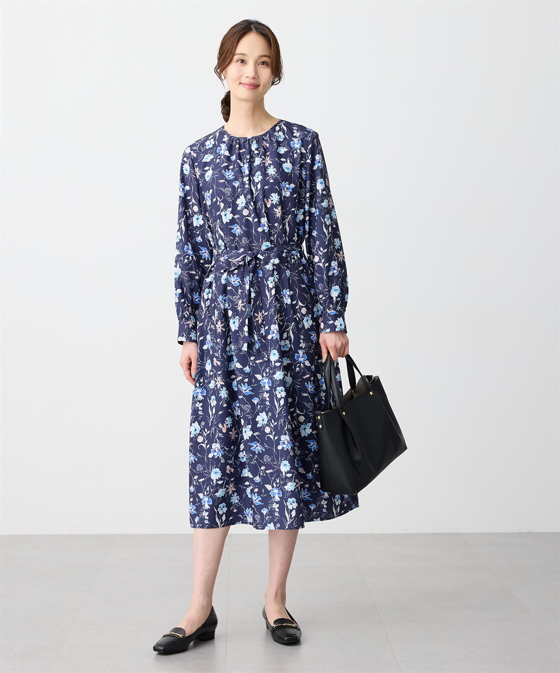 A/C DESIGN BY ALPHA CUBIC プリントワンピース_variation_1