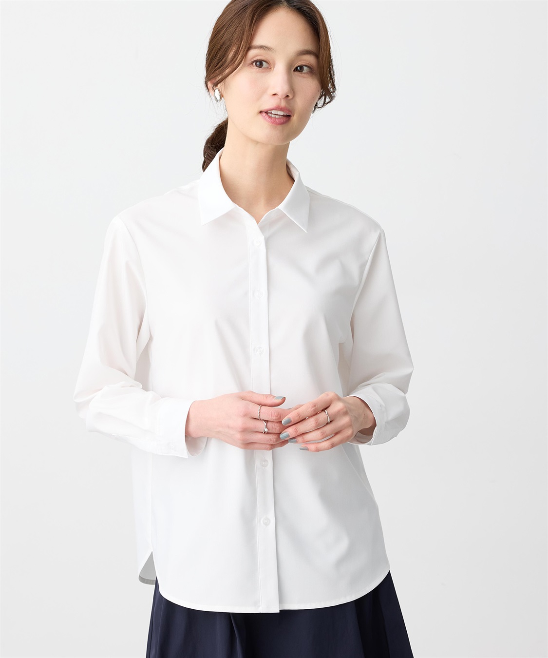 A/C DESIGN BY ALPHA CUBIC ベーシックシャツ_main