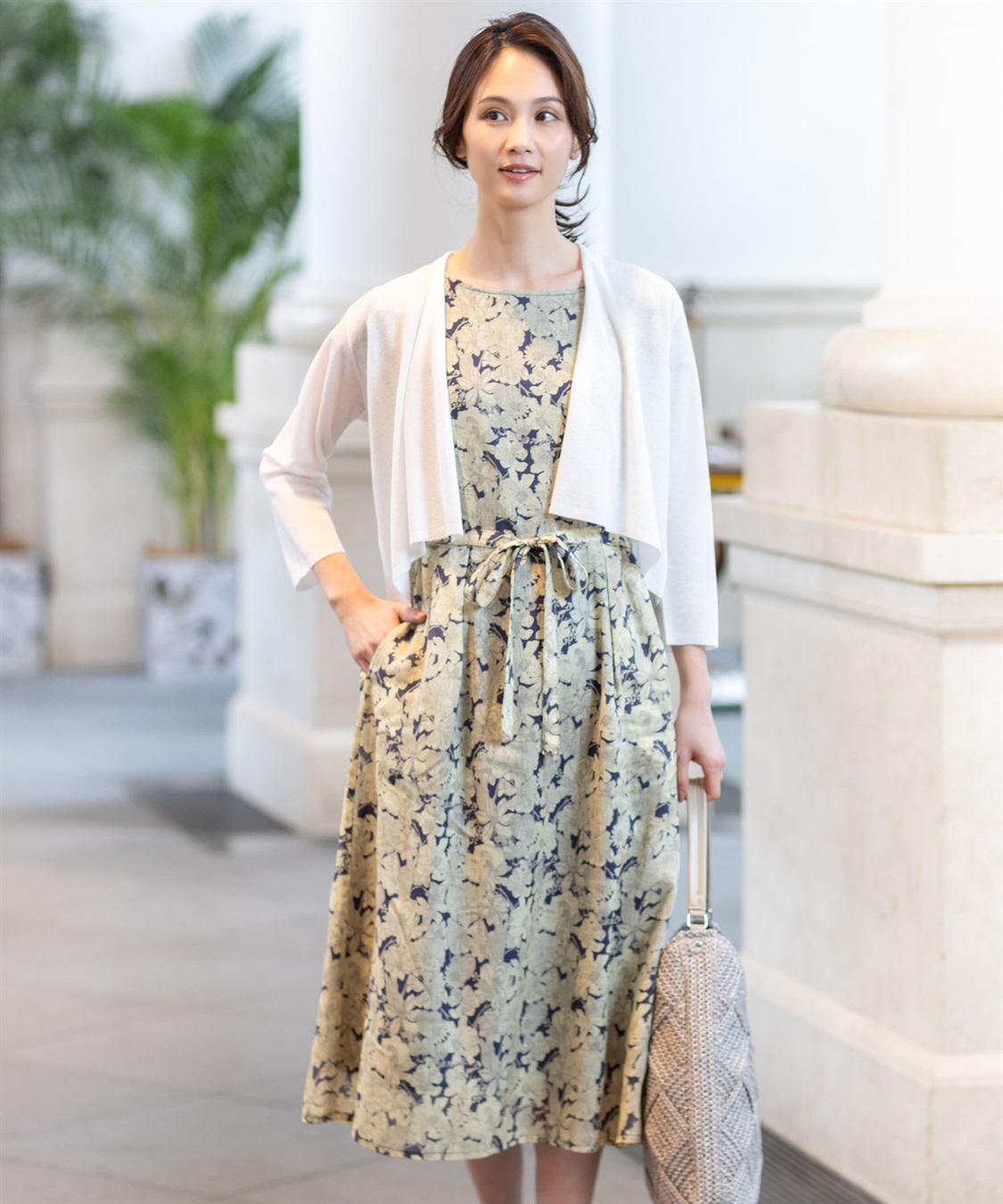 A/C DESIGN BY ALPHA CUBIC 【Liberty】リバティプリントワンピース_main