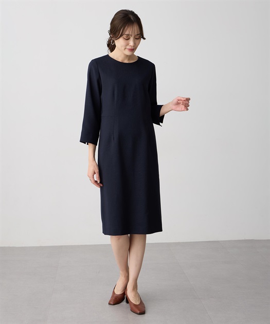 リネンライクワンピース