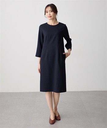 A/C DESIGN BY ALPHA CUBIC リネンライクワンピース_variationthumb_1