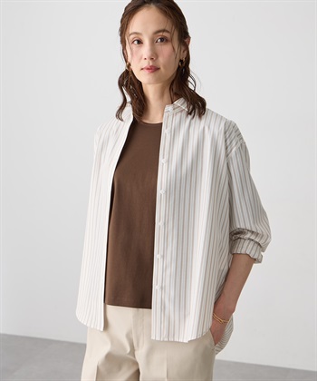 A/C DESIGN BY ALPHA CUBIC ストライプブラウス_variationthumb_1