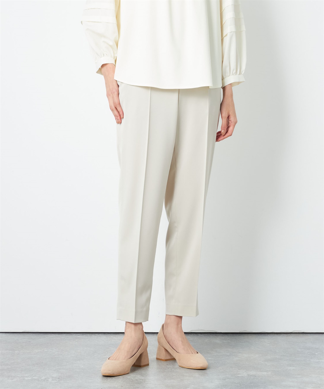 A/C DESIGN BY ALPHA CUBIC NOIE(R)/ノイエ2WAYストレッチテーパードパンツ_variation_2