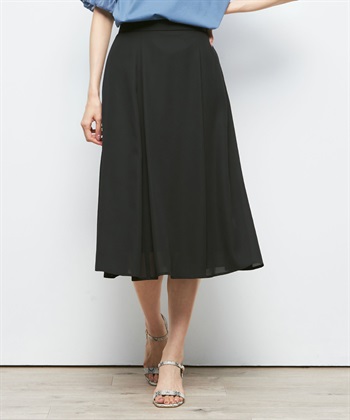 A/C DESIGN BY ALPHA CUBIC ジョーゼットプリーツスカート_variationthumb_1