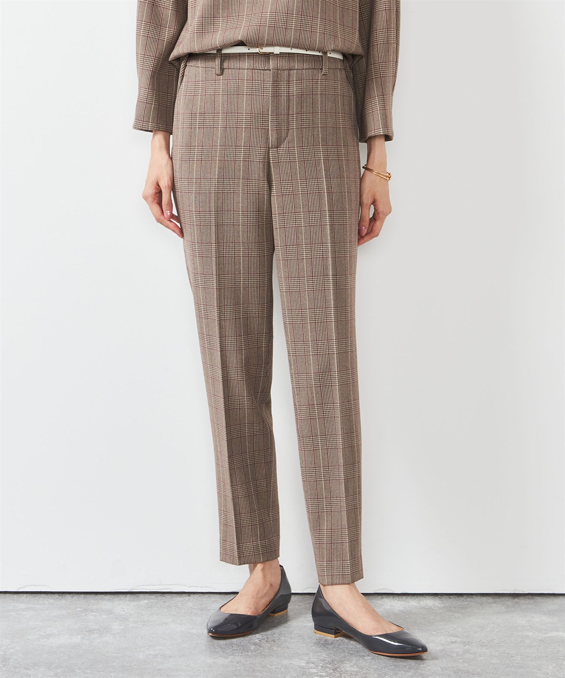 A/C DESIGN BY ALPHA CUBIC ローズオイル加工テーパードパンツ_variation_3