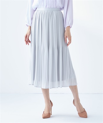 A/C DESIGN BY ALPHA CUBIC シフォンプリーツスカート_variationthumb_1