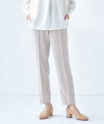 【セットアップ対応】NOIE(R)ノイエテーパードパンツ(ライトグレー-61cm)