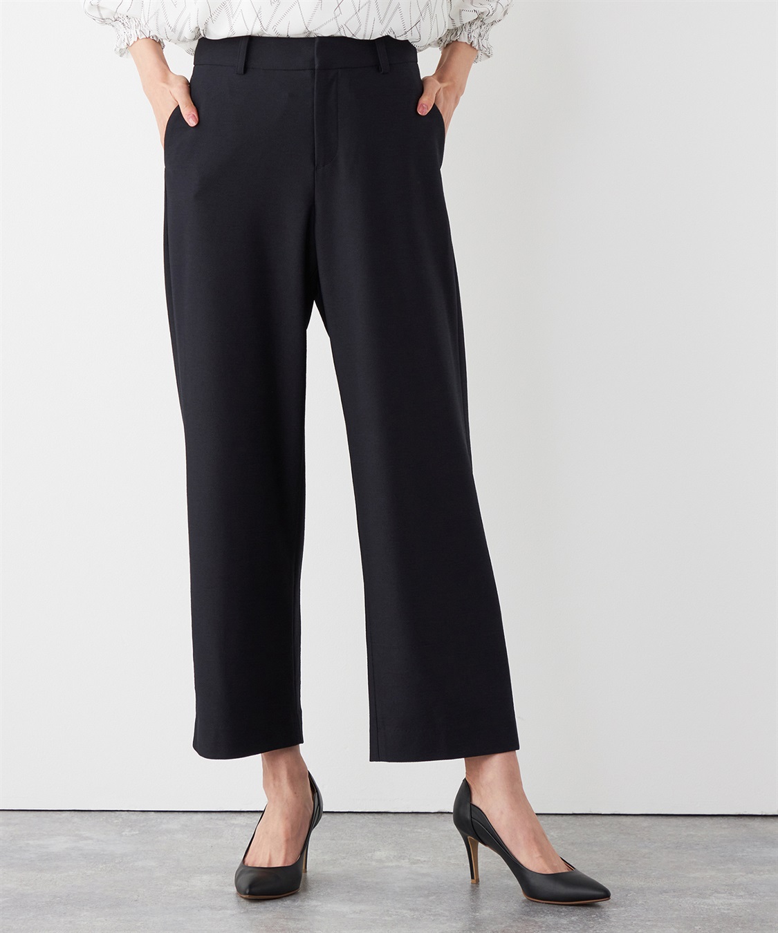 A/C DESIGN BY ALPHA CUBIC 【セットアップ対応】ラミージャージーワイドパンツ_variation_2