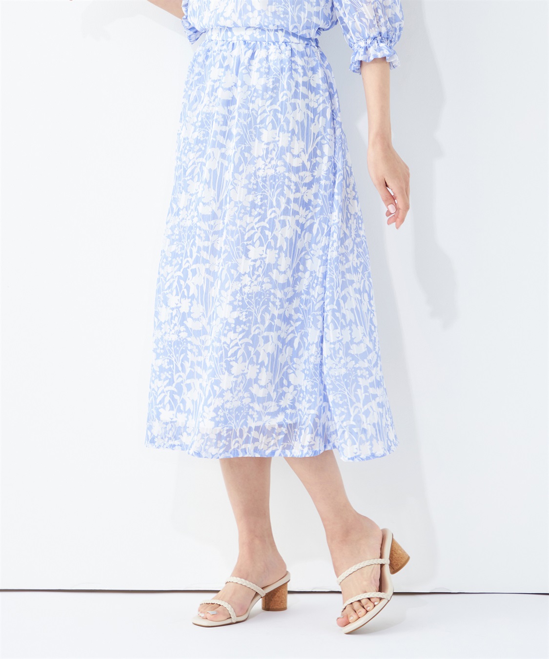 A/C DESIGN BY ALPHA CUBIC リバティプリントスカート_variation_1