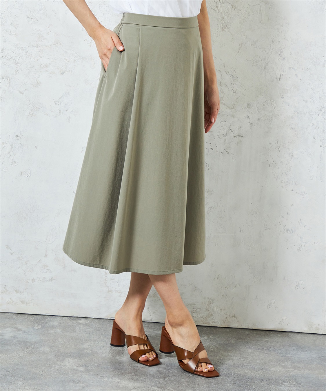 A/C DESIGN BY ALPHA CUBIC 【セットアップ対応】【はっ水・冷感】ラッシュガードロングスカート_variation_1