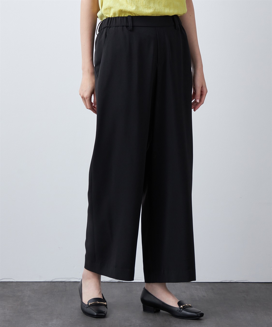 A/C DESIGN BY ALPHA CUBIC 【UVカット・冷感・ウォッシャブル】ワイドパンツ_variation_1