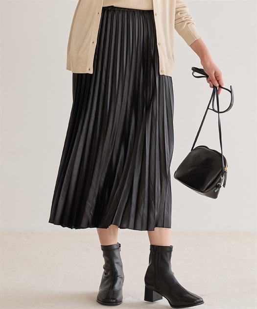 プリーツスカート A/C DESIGN BY ALPHA CUBIC｜クロスプラス公式通販サイト