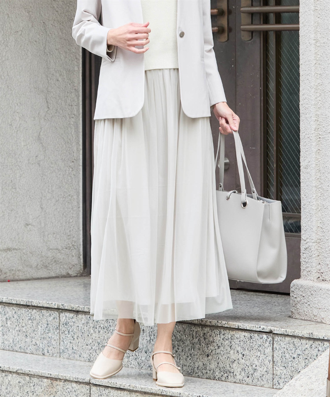 A/C DESIGN BY ALPHA CUBIC チュールスカート_main