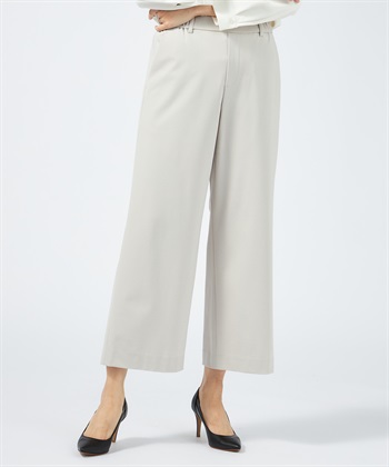 A/C DESIGN BY ALPHA CUBIC セミワイドパンツ【美モーションシリーズ・後ろウエストゴム】_variationthumb_1