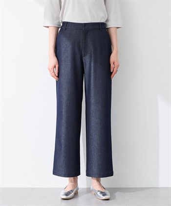 A/C DESIGN BY ALPHA CUBIC デニム風ワイドパンツ_variationthumb_2