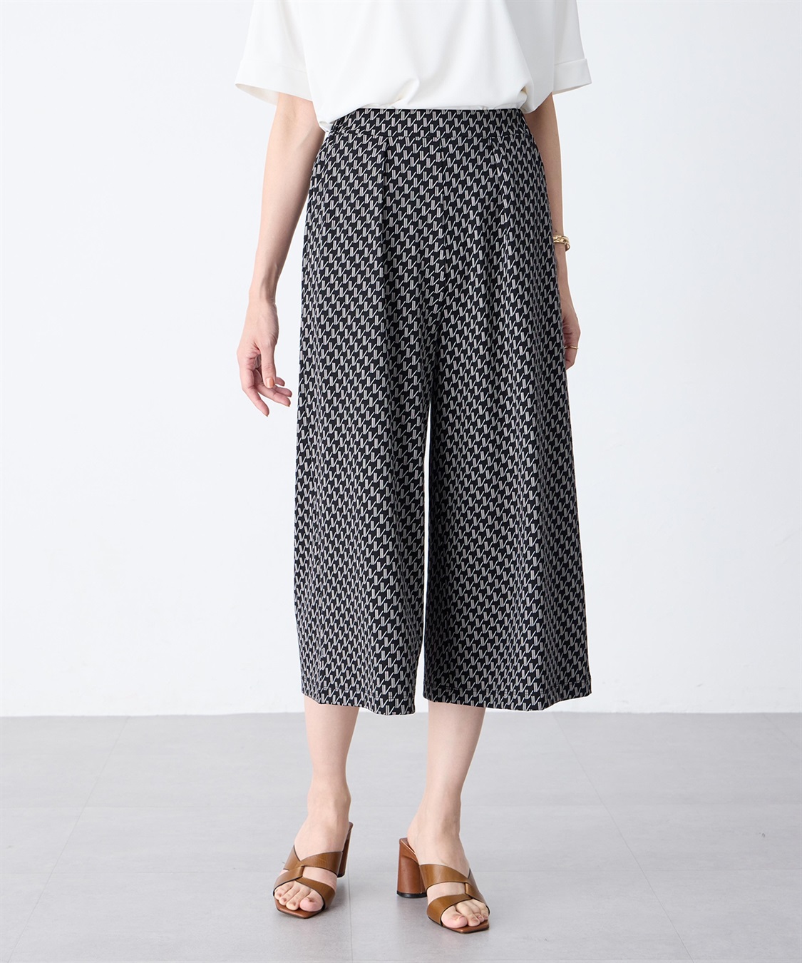 A/C DESIGN BY ALPHA CUBIC クールワイドパンツ【セットアップ可・接触冷感・UVカット】_variation_2