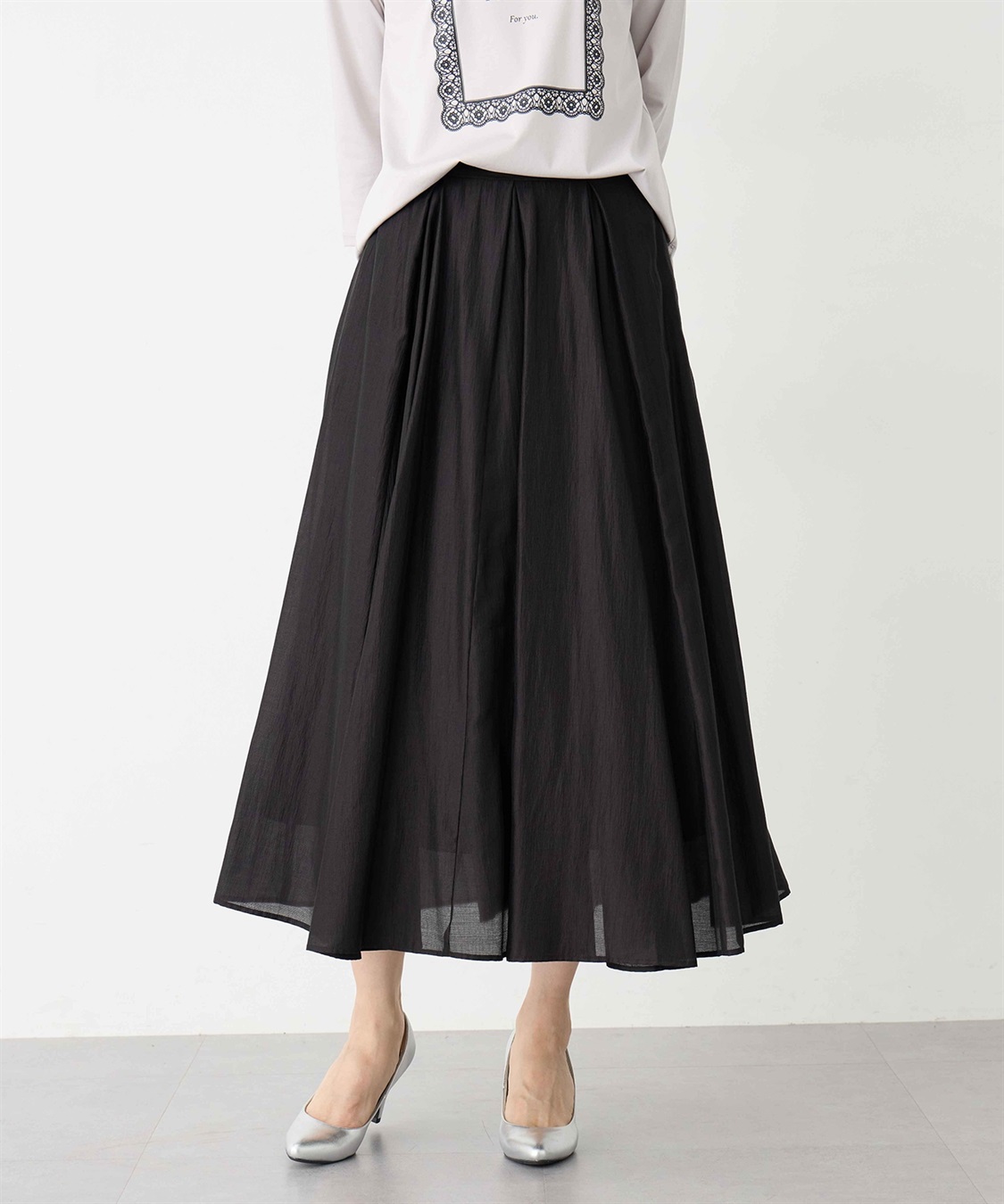 A/C DESIGN BY ALPHA CUBIC フレアスカート_variation_1