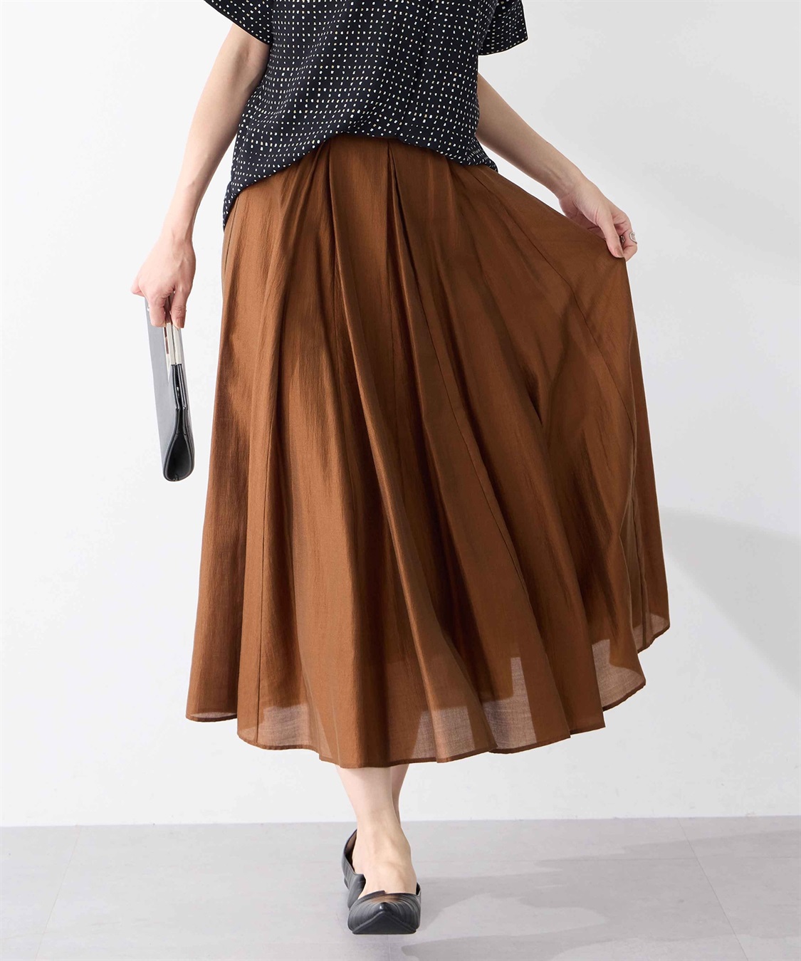 A/C DESIGN BY ALPHA CUBIC フレアスカート_variation_2