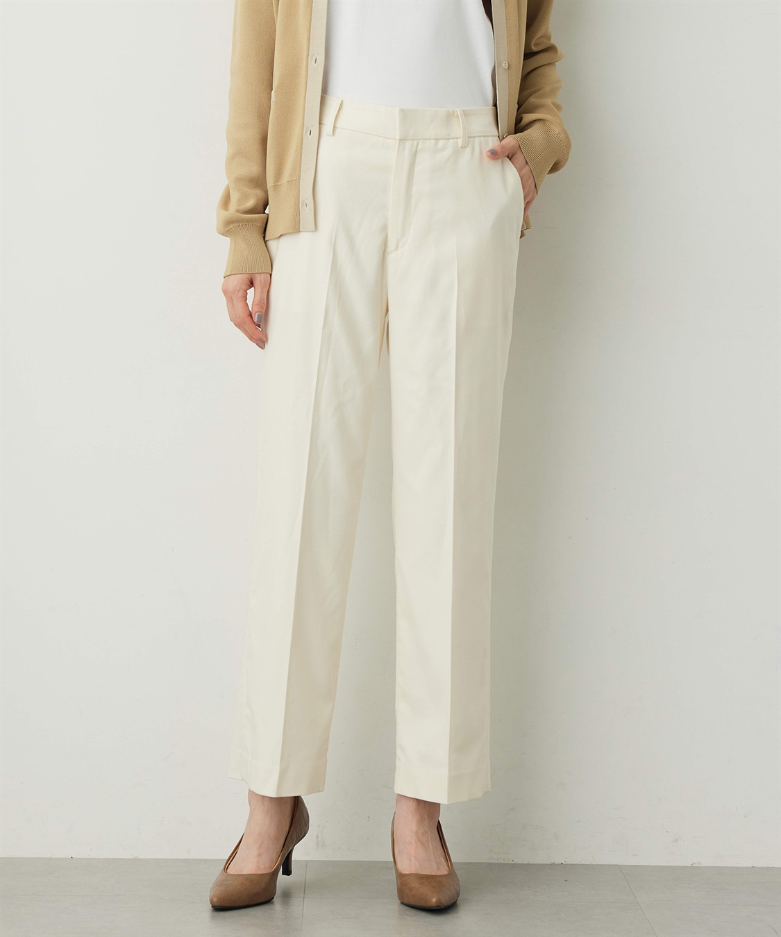 A/C DESIGN BY ALPHA CUBIC 【美モーション】テーパードパンツ_variation_2