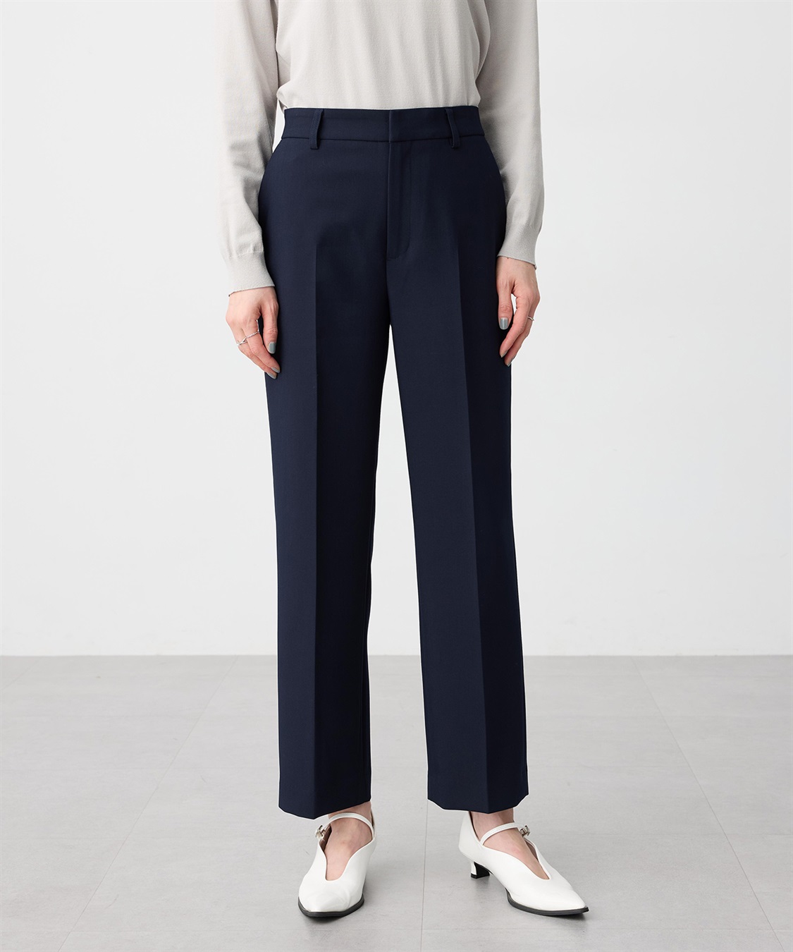 A/C DESIGN BY ALPHA CUBIC ストレッチ テーパードパンツ_variation_3