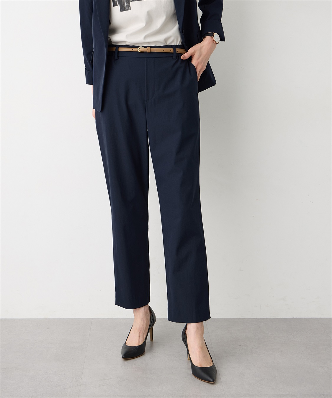 A/C DESIGN BY ALPHA CUBIC 美モーションストレートパンツ_variation_2