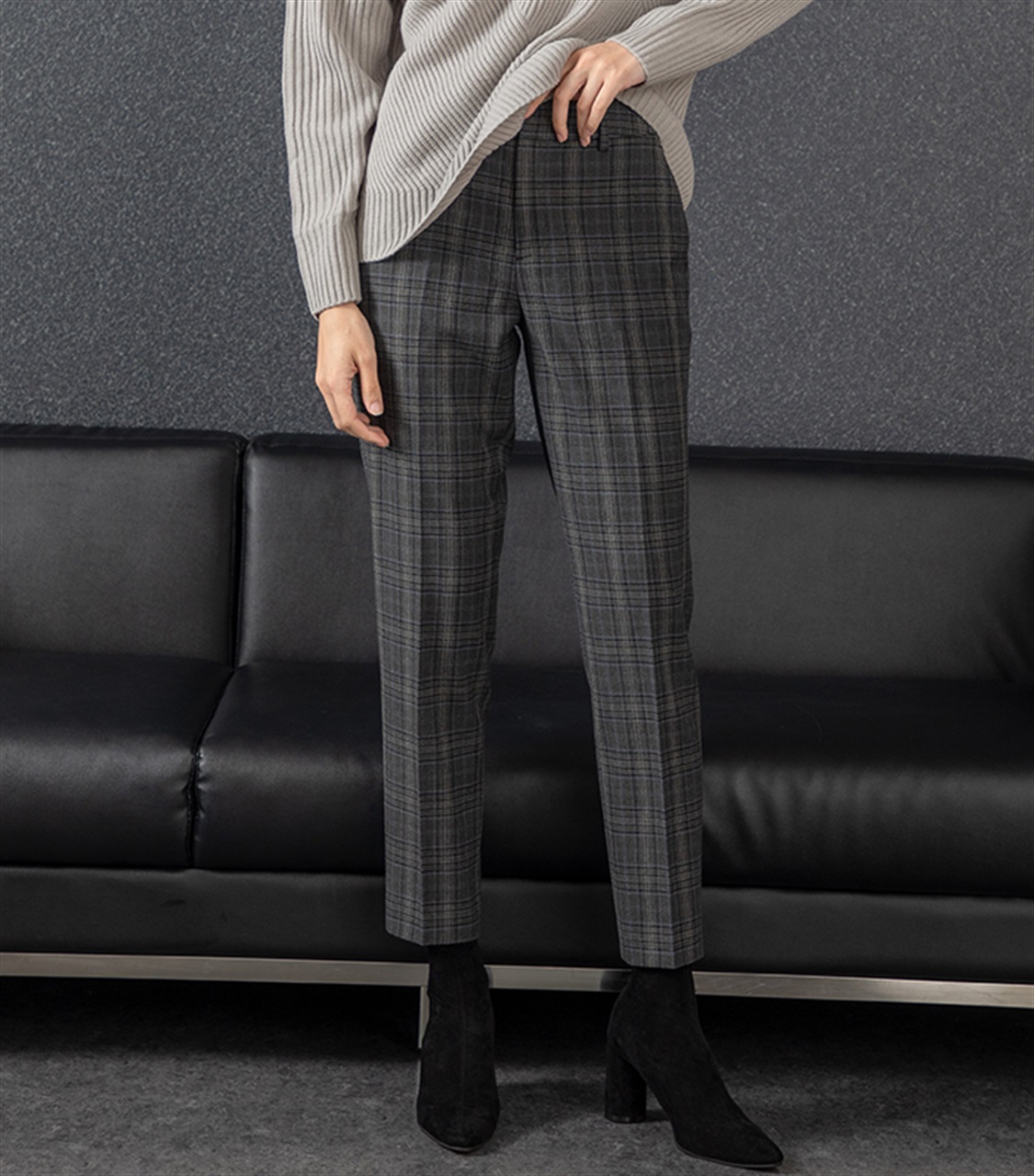 A/C DESIGN BY ALPHA CUBIC ローズオイル加工テーパードパンツ_variation_2