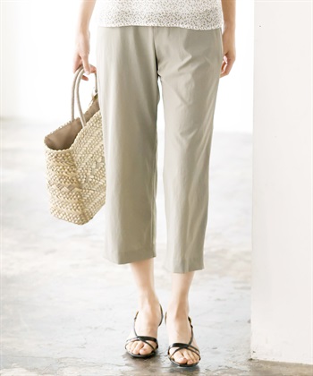 A/C DESIGN BY ALPHA CUBIC 【接触冷感】ストレッチセミワイドパンツ_variationthumb_2