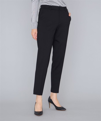 【アルファブリック】テーパードパンツ(ブラック-61cm)