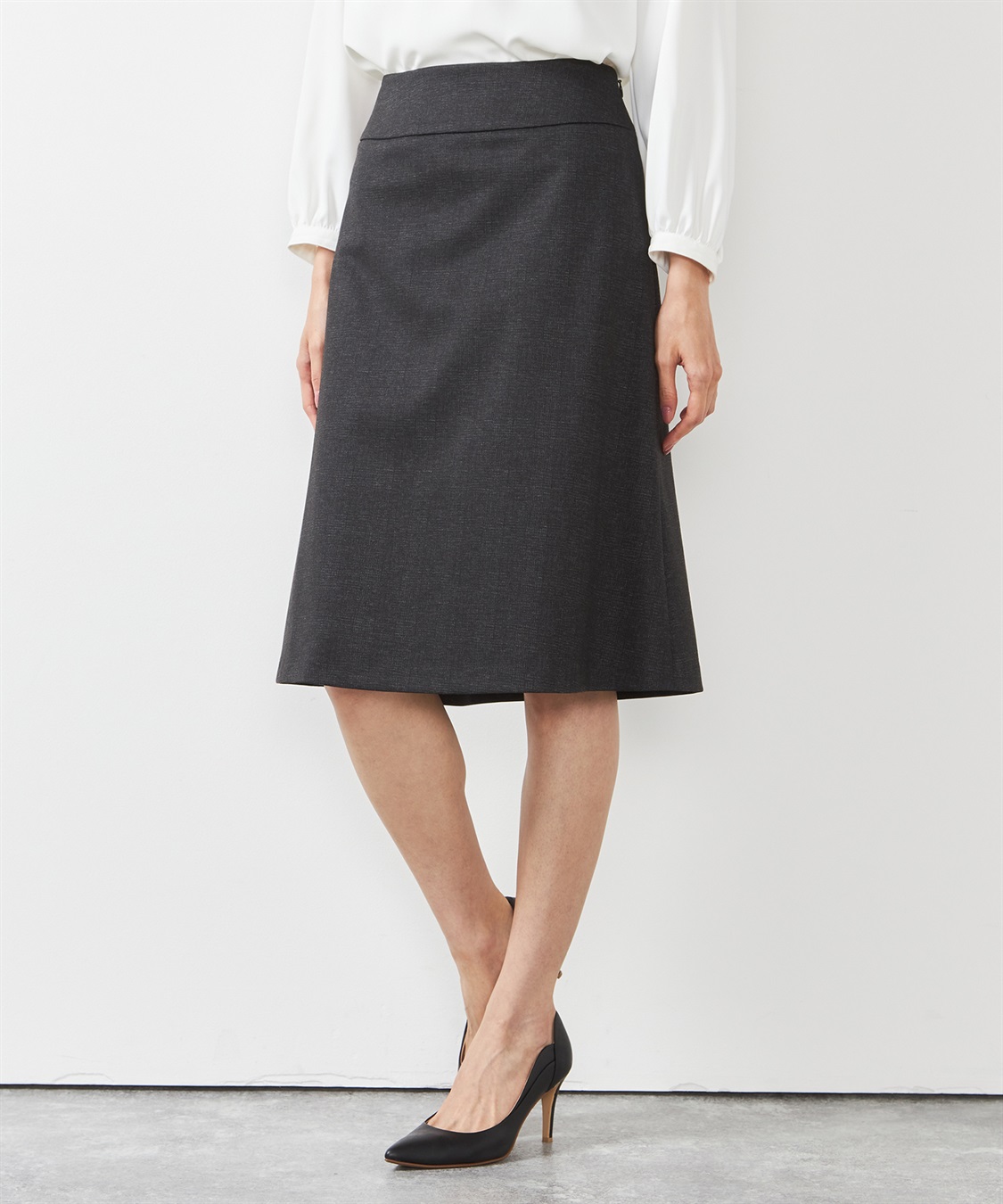 A/C DESIGN BY ALPHA CUBIC 【アルファブリック】セミフレアスカート_variation_1