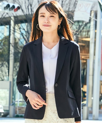 A/C DESIGN BY ALPHA CUBIC アルファブリックライトテーラードジャケット_variationthumb_2