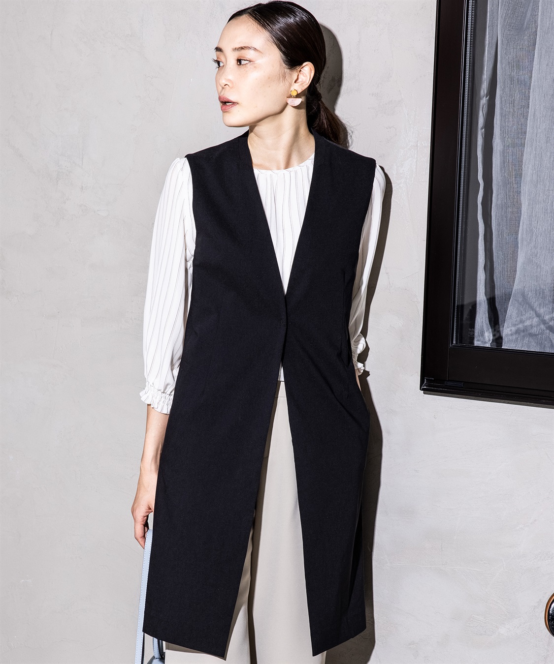 A/C DESIGN BY ALPHA CUBIC ロングジレジャケット_main