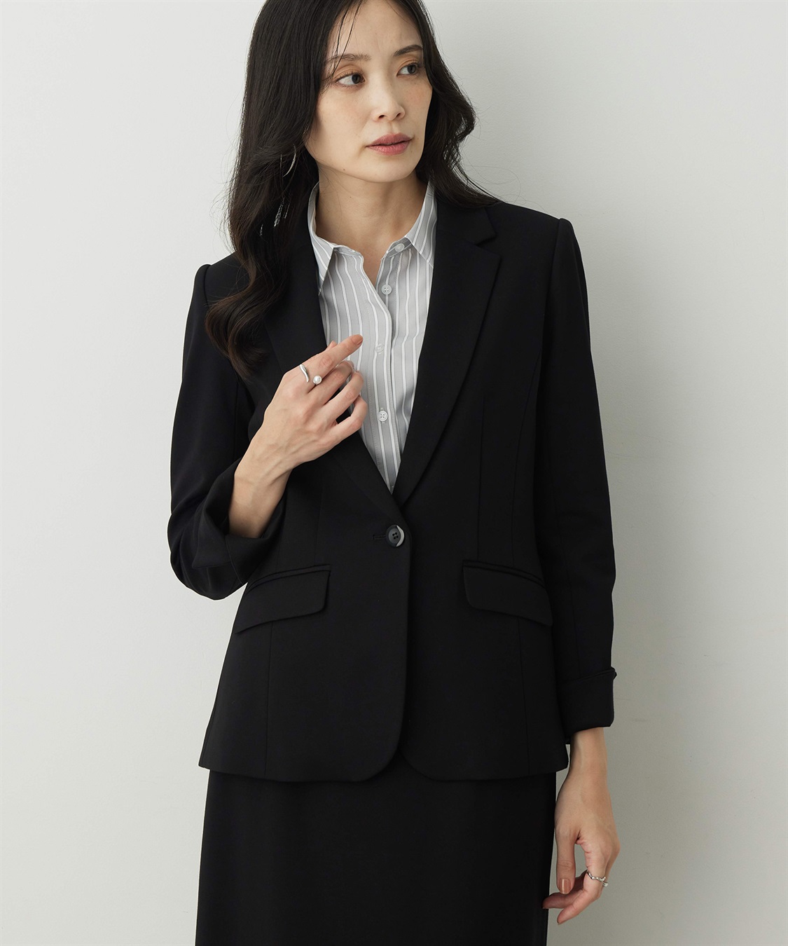 A/C DESIGN BY ALPHA CUBIC 【アルファブリック】テーラードジャケット_variation_2