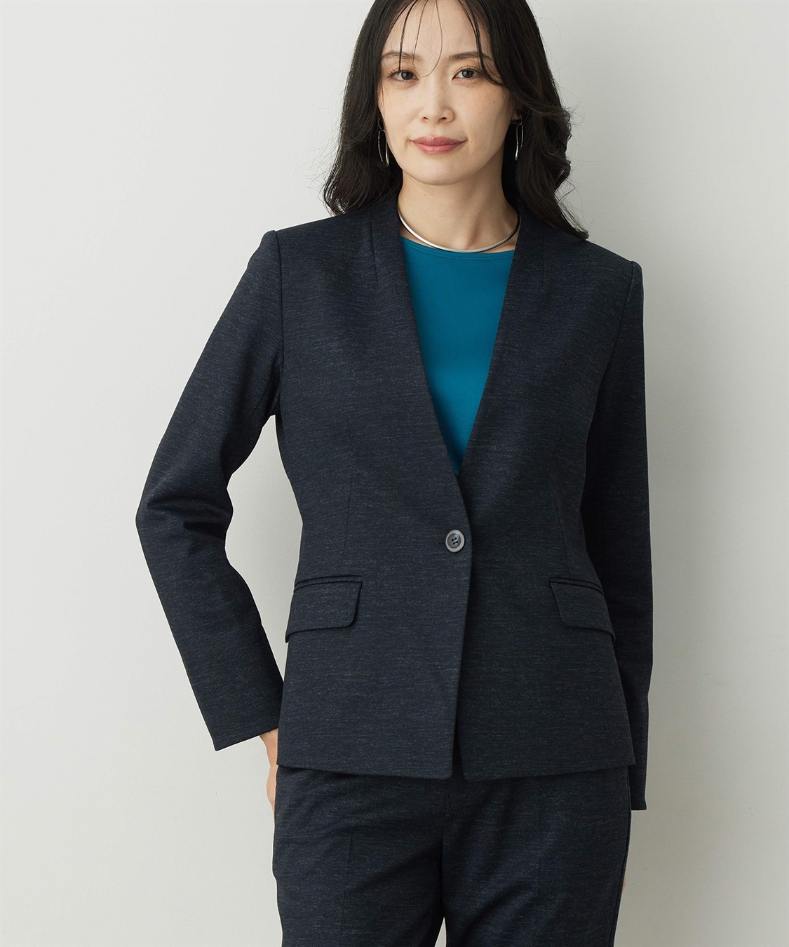 A/C DESIGN BY ALPHA CUBIC 【アルファブリック】カラーレスジャケット_variation_2