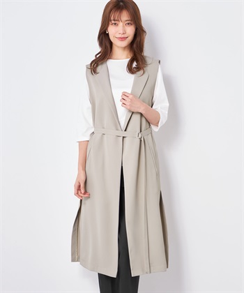 A/C DESIGN BY ALPHA CUBIC ウエストベルトロングジレ_variationthumb_2