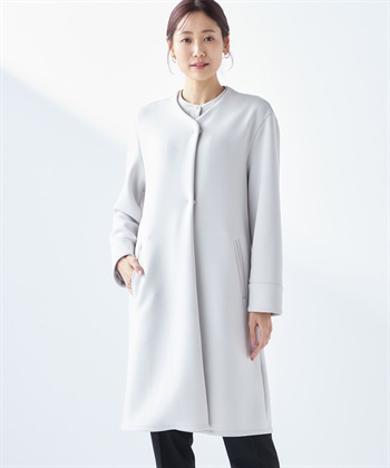 ダンボールノーカラーコート(ライトグレー-9号)