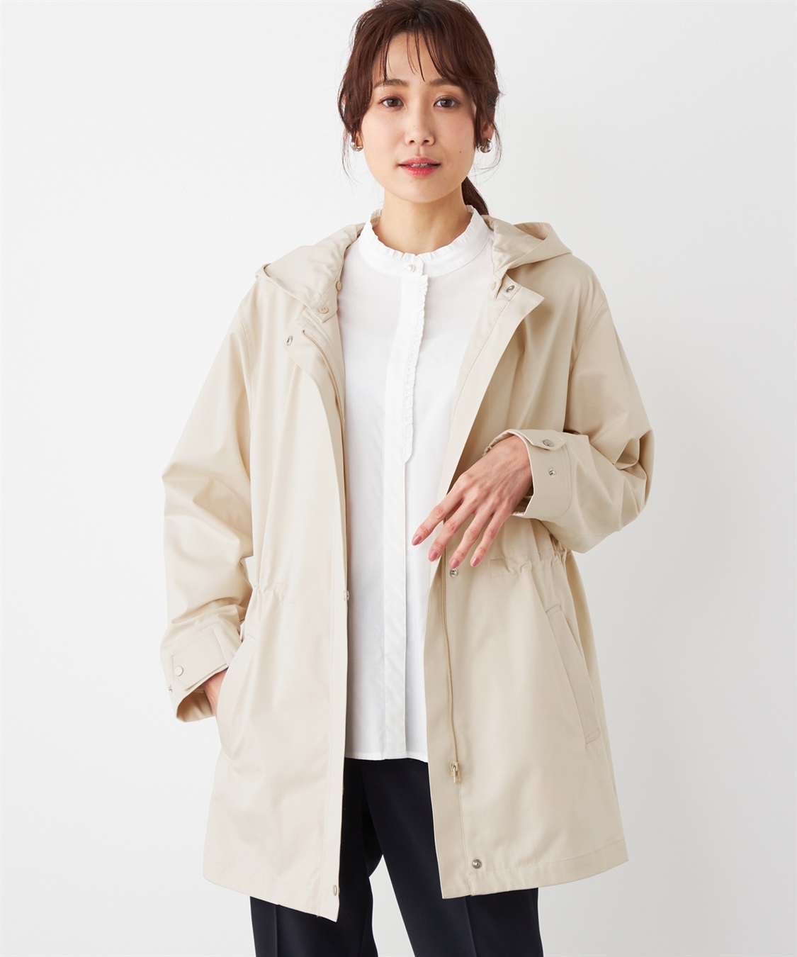 A/C DESIGN BY ALPHA CUBIC 【防花粉】フィールドコート_variation_1