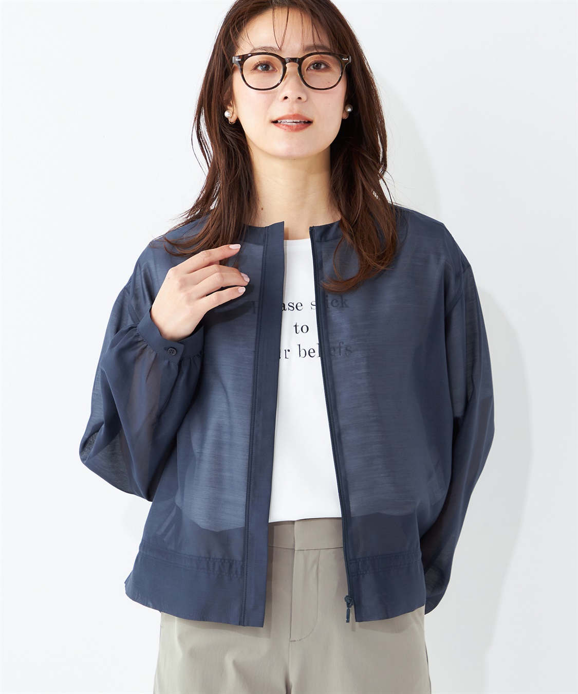 A/C DESIGN BY ALPHA CUBIC シアーブルゾン_variation_2