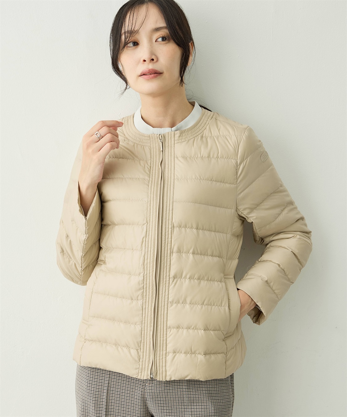 A/C DESIGN BY ALPHA CUBIC ライトダウンショートコート【軽量】_variation_2